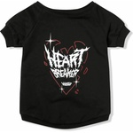 KILLSTAR тениска за куче KILLSTAR - Heartbreaker - Черен - KSRA008128