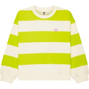 Roxy Детски пуловер Roxy Kid's Little Things Crew Jumper - Daiquiry Green Strictly Stripe - размер 10 Years (704-6040-0214)