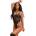 Obsessive Anniverse Special Crotchless Teddy Black S/M
