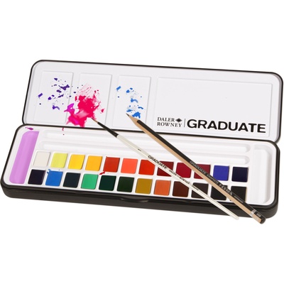 Daler-Rowney Graduate Комплект акварелни бои 26 бр (135900024)