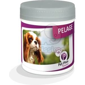 Pet Phos Pet Phos® Coat Dog ароматизирани таблетки 50 бр