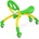 Toyz Количка за яздене Beetle 2В1 Тип Бръмбър Зелен Caretero Toyz
