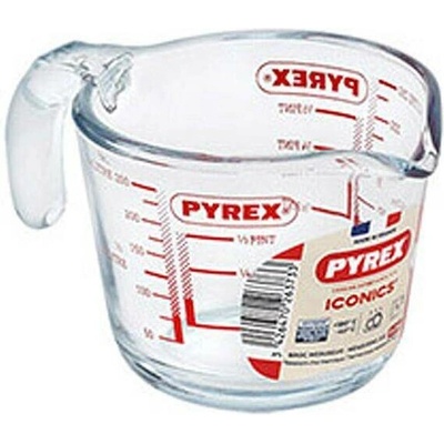 ODMĚRKA Pyrex 0,25L, 9X8CM, SKLO