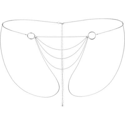 Bijoux Indiscrets Magnifique - řetízek na boky a výstřih zlatý