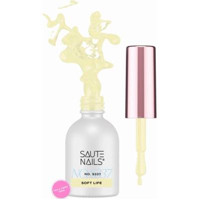 Saute Nails Hybridní lak S337 Soft Life - máslově žlutá, 8 ml