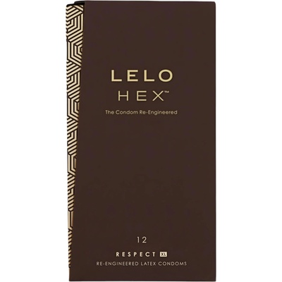 LELO Hex Respect XL - луксозен презерватив (12 бр. )