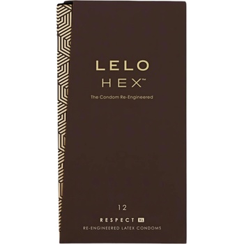 LELO Hex Respect XL - луксозен презерватив (12 бр. )