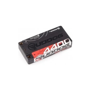 RUDDOG Racing Hi-Volt 4400mAh 150C/75C 7,6V LCG Short Stick Pack EFRA