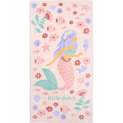 Little Dutch plážová osuška 120 x 60 cm dreamy mermaid multicolour