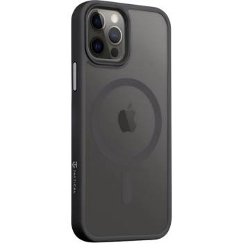 Tactical iPhone 12 Pro / 12 TACTICAL MAGFORCE HYPERSTEALTH силиконов калъф за телефон, удароустойчив, MagSafe, ЧЕРЕН 57983113568 (57983113568)