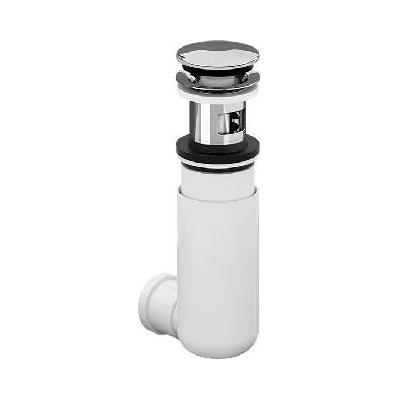 Villeroy & Boch Easy Access umývadlový sifón Fľašový sifon chrómová 92198800