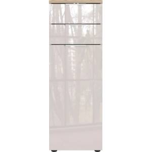 Germania Кремав гланцов висок/тесен шкаф за баня 39x112 cm Tavira - Germania (2753-654)