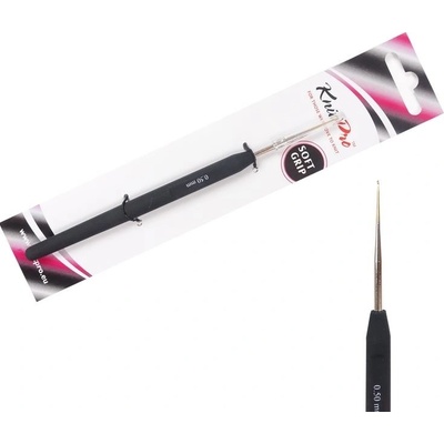 KnitPro Steel ocelový háček s rukojetí 0,5mm – Hledejceny.cz