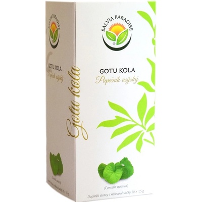 Salvia Paradise Gotu kola pupečník asijský 20 x 1,5 g