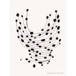 The Poster Club Постер 30x40 cm Dancing Dots - Leise Dich Abrahamsen - The Poster Club (10646-3)
