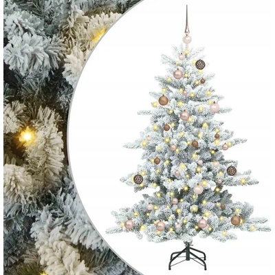 VidaXL Ozdobený vianočný stromček 121 - 150 cm