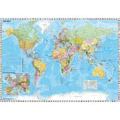 Schmidt Politická mapa světa 1500 dílků