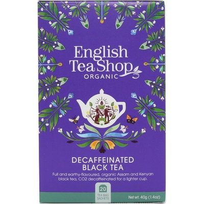 English Tea Shop English Bezkofeinový černý čaj mandala bio 20 ks 40 g