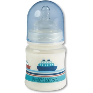 Baby-Nova Бебешко шише Baby Nova PP - синьо, 150 ml (45001) - ozone