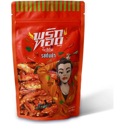Mae E Pim Chrumkavý čili snack Tom Yum príchuť 100 g