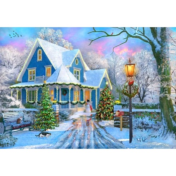 Image 1 of Bluebird Puzzle - Puzzle Davison: Christmas at Home II - 1 000 piese