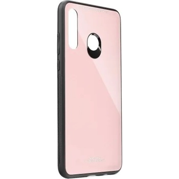 Image 1 of Huawei Силиконов калъф кейс със стъклен гръб за Huawei Y5p , розов