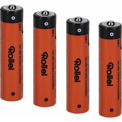 Rollei AAA 390mA 1,5V USB-C 4ks 20092