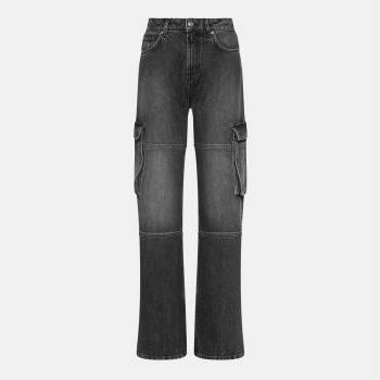 Hugo Дънки Hugo Galese Cargo Jeans - Dark Grey