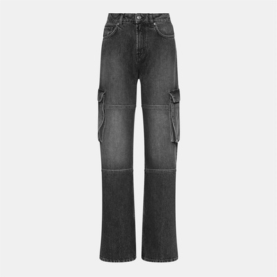 Hugo Дънки Hugo Galese Cargo Jeans - Dark Grey