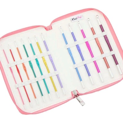 Sada háčků KnitPro Zing Grande 15 cm 2 - 6 mm