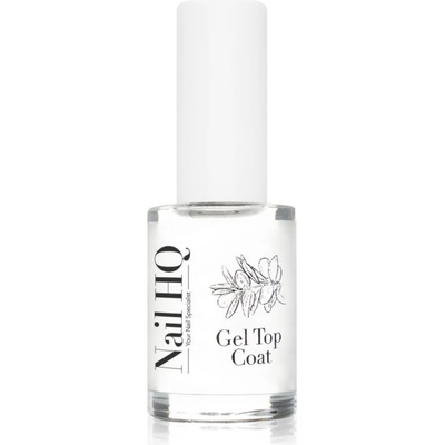 Nail HQ Gel Top Coat vrchní lak na nehty bez použití UV/LED lampy 10 ml