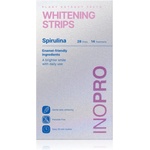 InoPro Green Whitening Strips Spirulina избелващи ленти за зъби bez peroxidu 28 бр