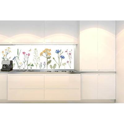DIMEX ART Фототапет за кухня - хербарийна рисунка 180 x 60 см