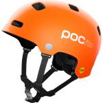 POC Детска каска за велосипед POC Kid's POCito Crane MIPS Bike helmet - Fluorescent Orange - размер M 55-58 cm (851-1628-0212)