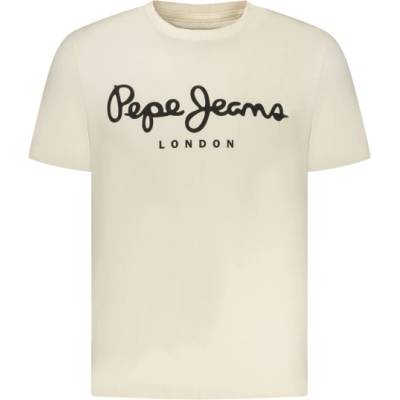 Pepe Jeans Мъжка тениска с къс ръкав pepe jeans, Размер l, Цвят Бежов (pm5010177originalstretchn_be804)