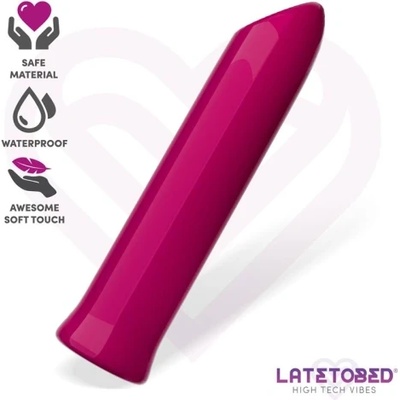 LATETOBED Малък презаредим вибратор Latetobed Dara