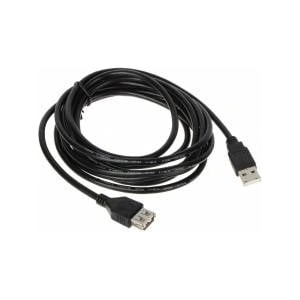 LANBERG Backloader USB 2.0 Lanberg AM-AF 3m black