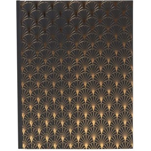 EXACOMPTA Книга за гости, 27x22 cm, 50 страници, EXACOMPTA "Neo Deco", черна 47985E (47985E)