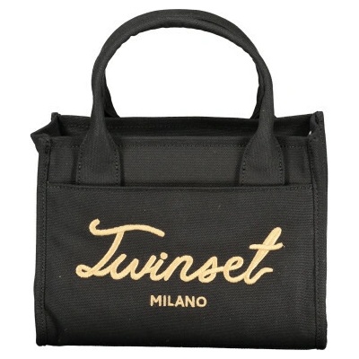 Twinset Stylová dámská kabelka 26.0X20.0X13.0cm černá