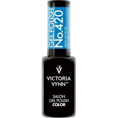 VICTORIA VYNN Gel Polish 420 Why so Blue Hybridní lak na nehty GPT