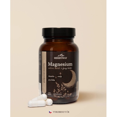 Herbs Energy Magnesium Hořčík Večerní 3 x 60 kapslí