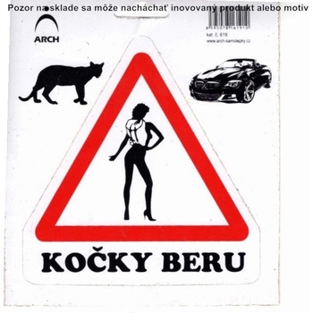 Piktogram ,,Kočky beru,,