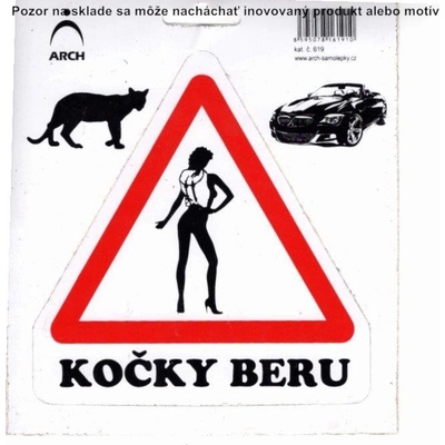 Piktogram ,,Kočky beru,,