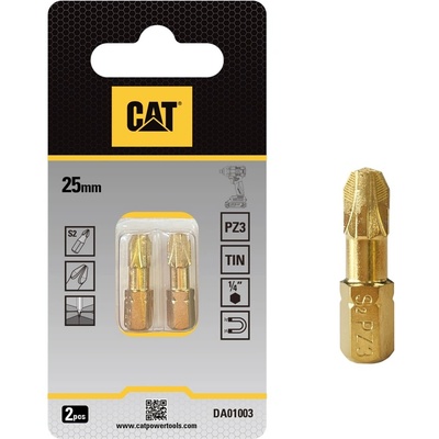 Caterpillar Накрайник CAT DA01003 PZ3x25мм S2 2бр. к-т (3512679)