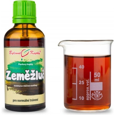 Bylinné kapky Zemežlč bylinné kvapky tinktúra 50 ml