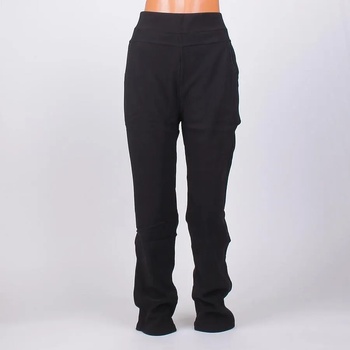 Image 1 of Макси ватиран-клин панталон в черно с декорация