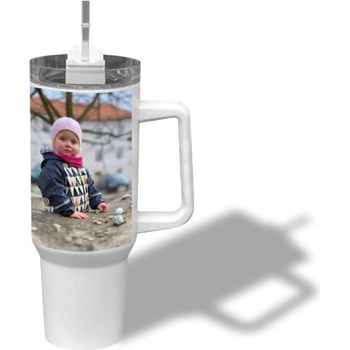 Kodak Express Termohrnek nerez s fotografií 1200 ml bílý