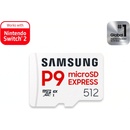 Samsung microSDXC P9 Express 512GB UHS-I/U3/V30 (MB-MK512T/WW)