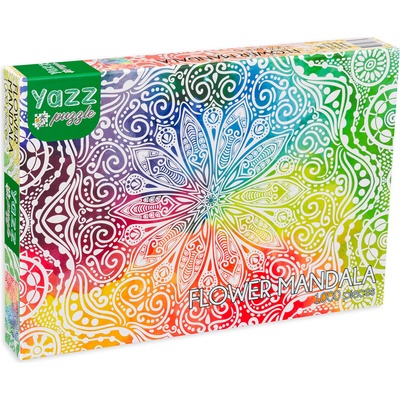 Yazz Пъзел Yazz Puzzle от 1000 части - Цветна мандала (3832)