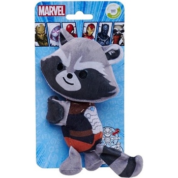 Simba Toys Плюшена играчка Simba Toys Marvel - Rocket, с лента за прикрепване, 17 cm (6315870067)